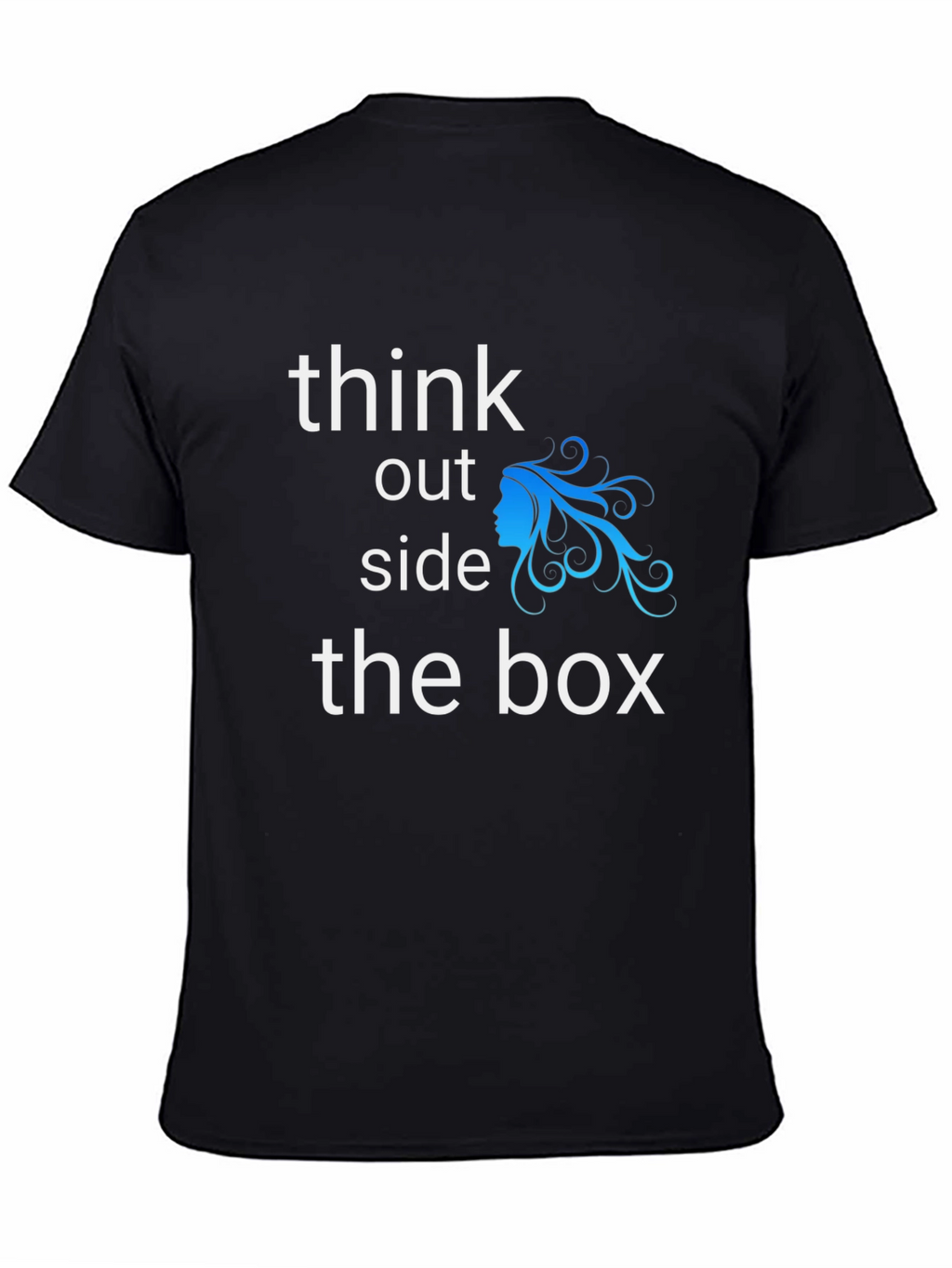 Think Outside the Box Graphic Tee - Black