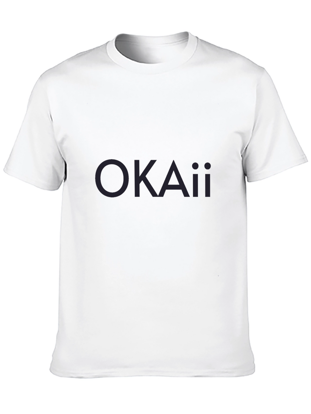 Mens Basic Black Crew Neck T-Shirt