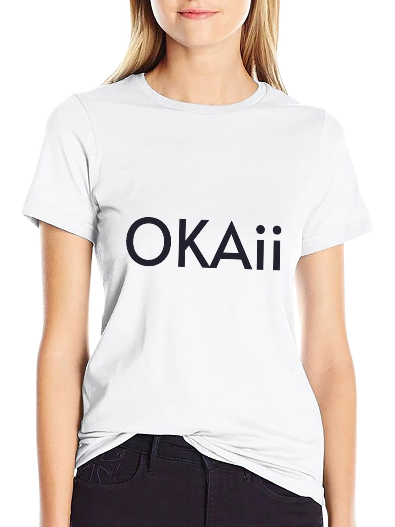 Mens Basic Black Crew Neck T-Shirt