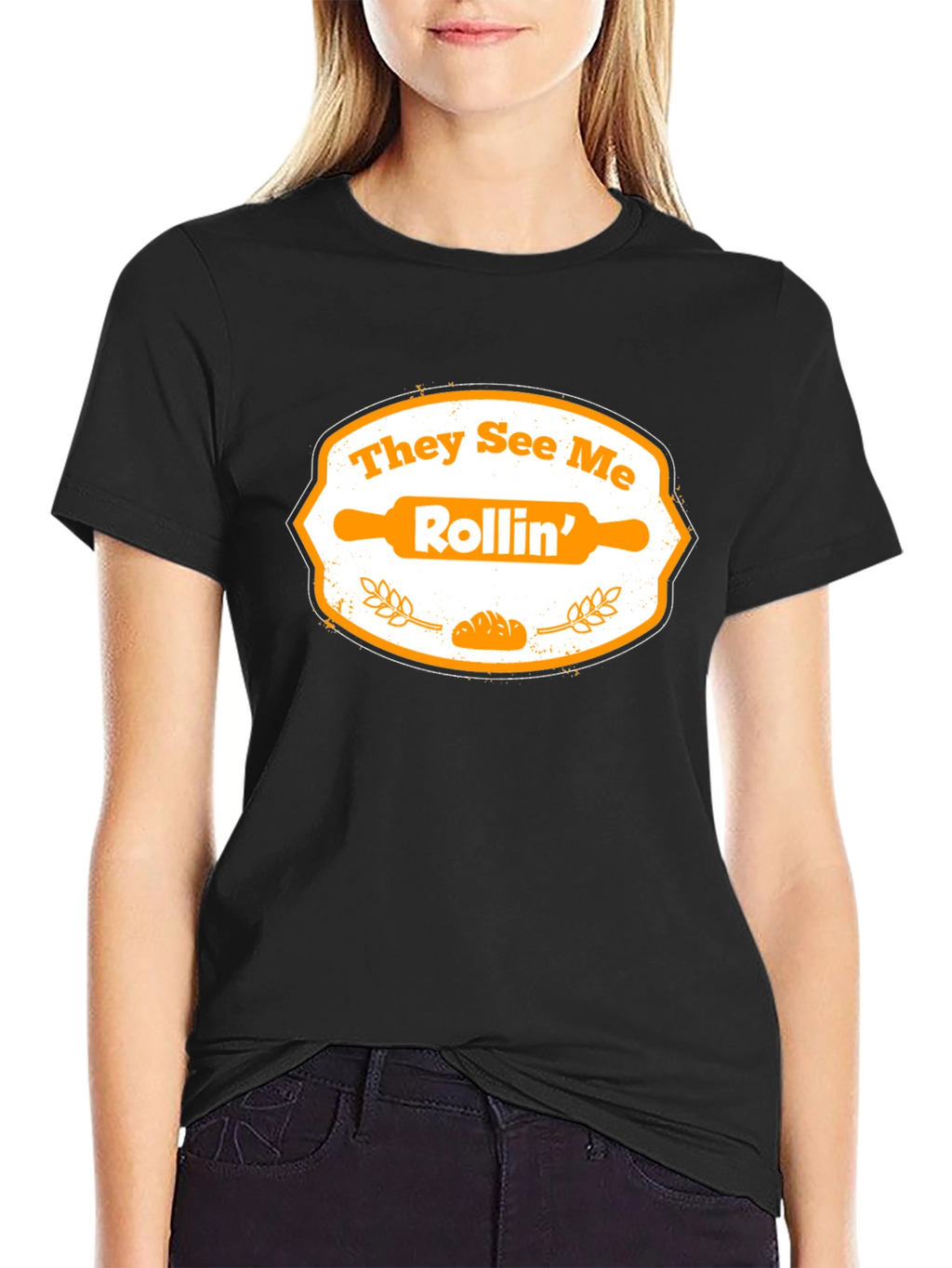 They See Me Rollin Baker T-Shirt