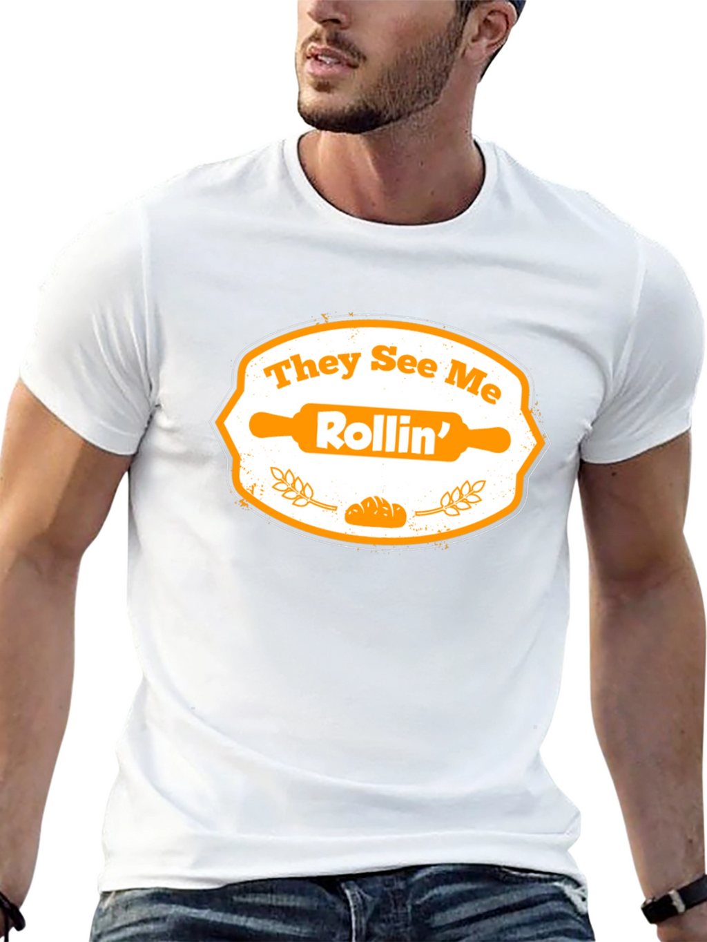 They See Me Rollin Baker T-Shirt