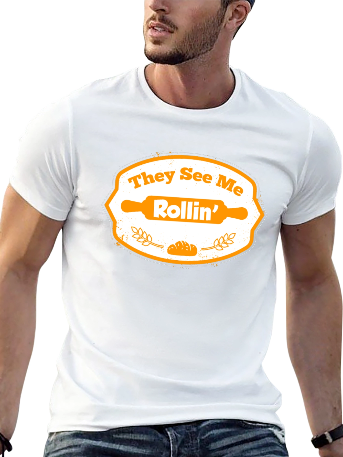 They See Me Rollin Baker T-Shirt