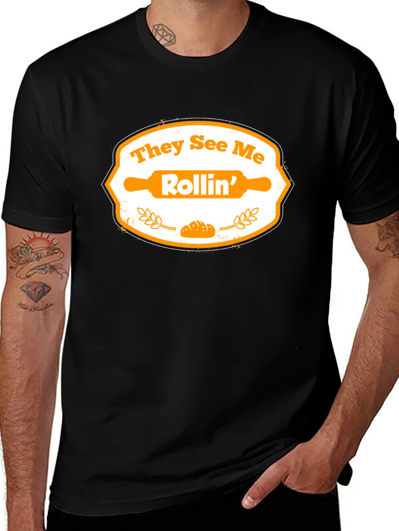 They See Me Rollin Baker T-Shirt