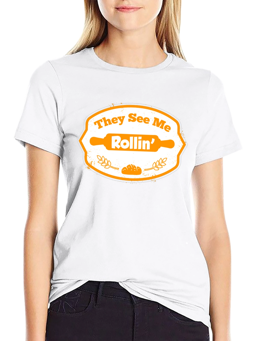 They See Me Rollin Baker T-Shirt