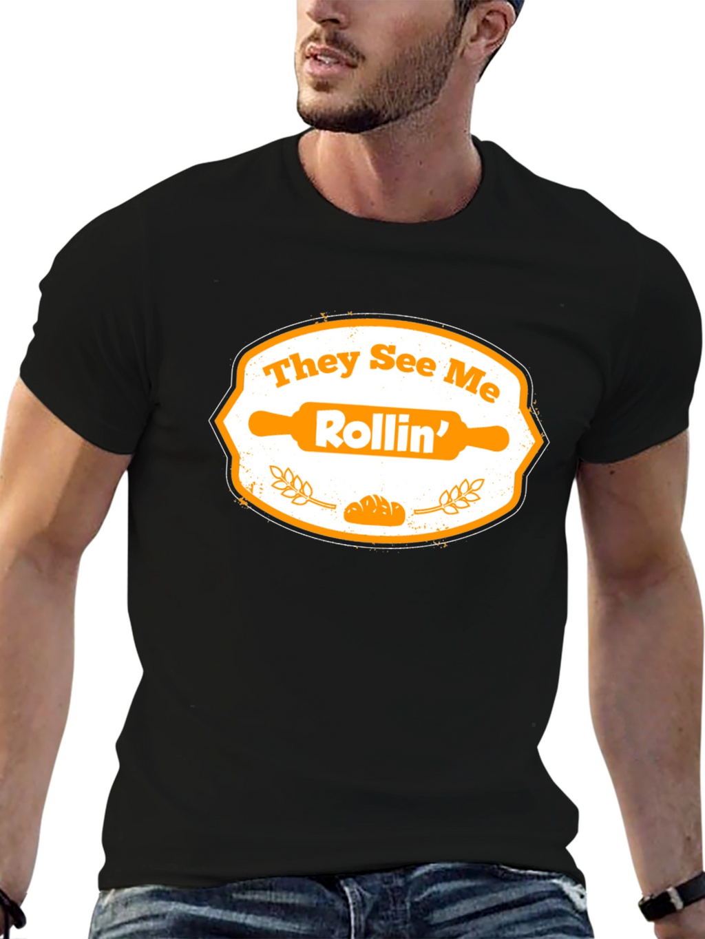 They See Me Rollin Baker T-Shirt