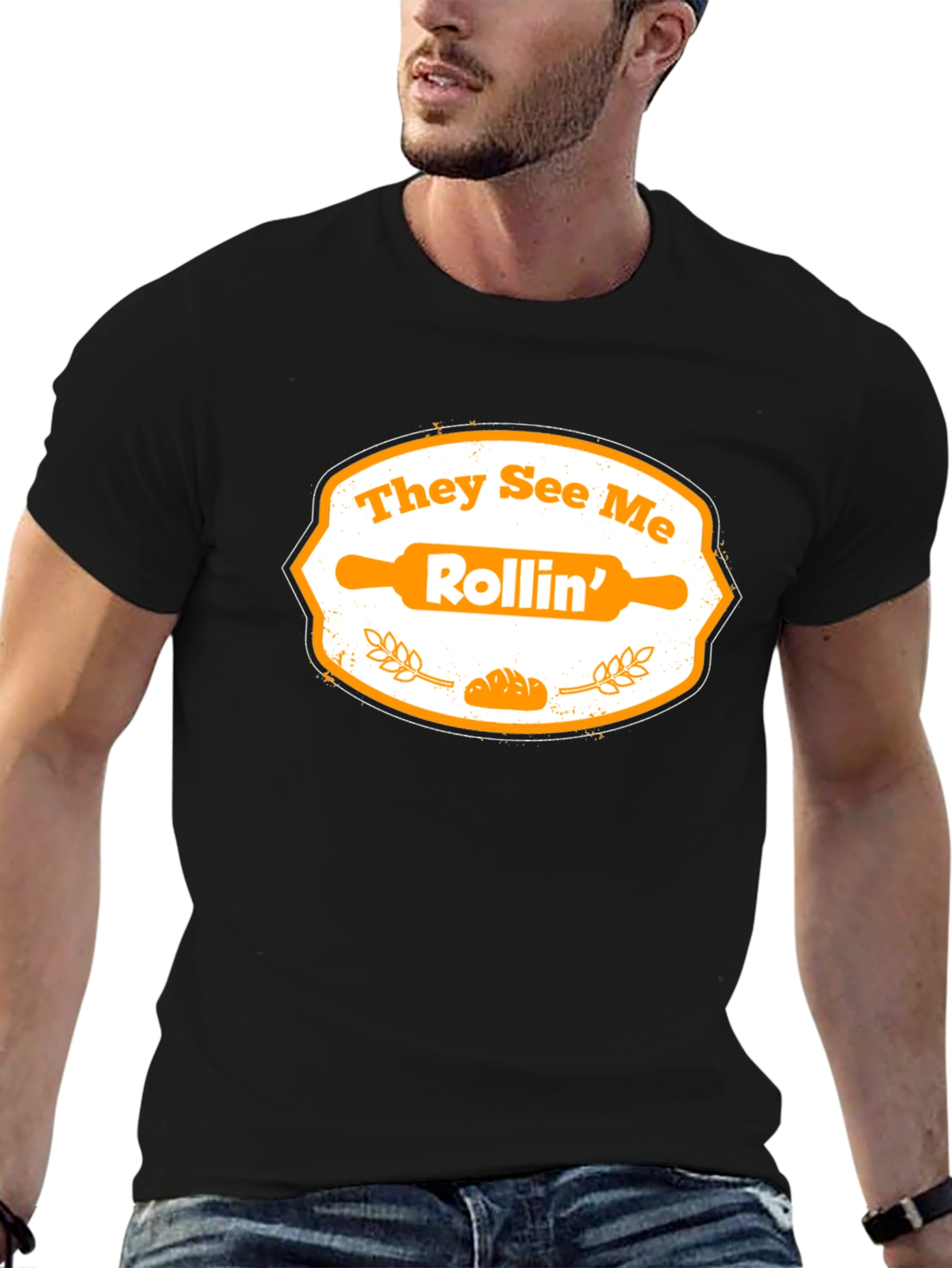 They See Me Rollin Baker T-Shirt