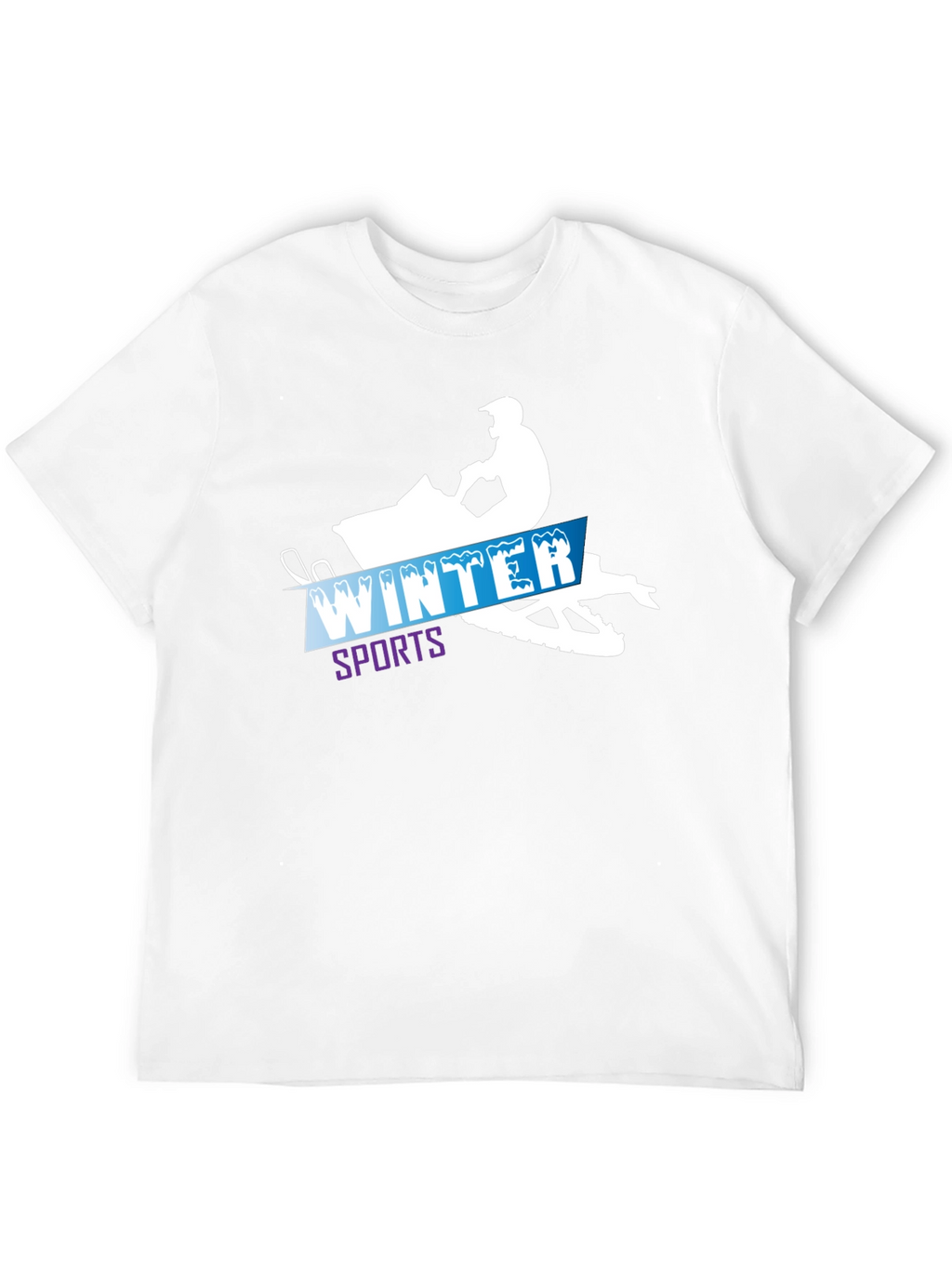 Winter Sports Snowmobile Graphic Tee