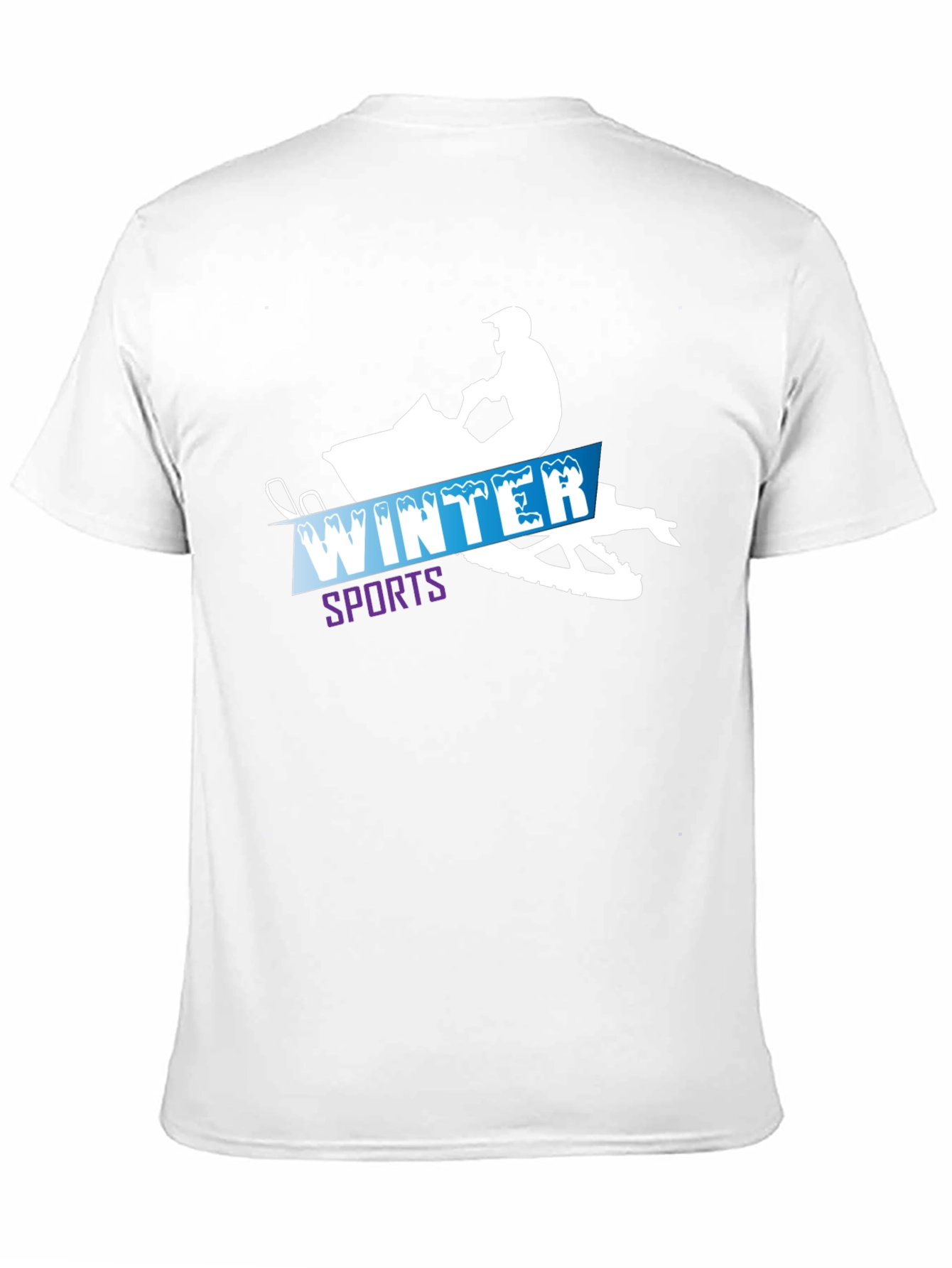 Winter Sports Snowmobile Graphic Tee