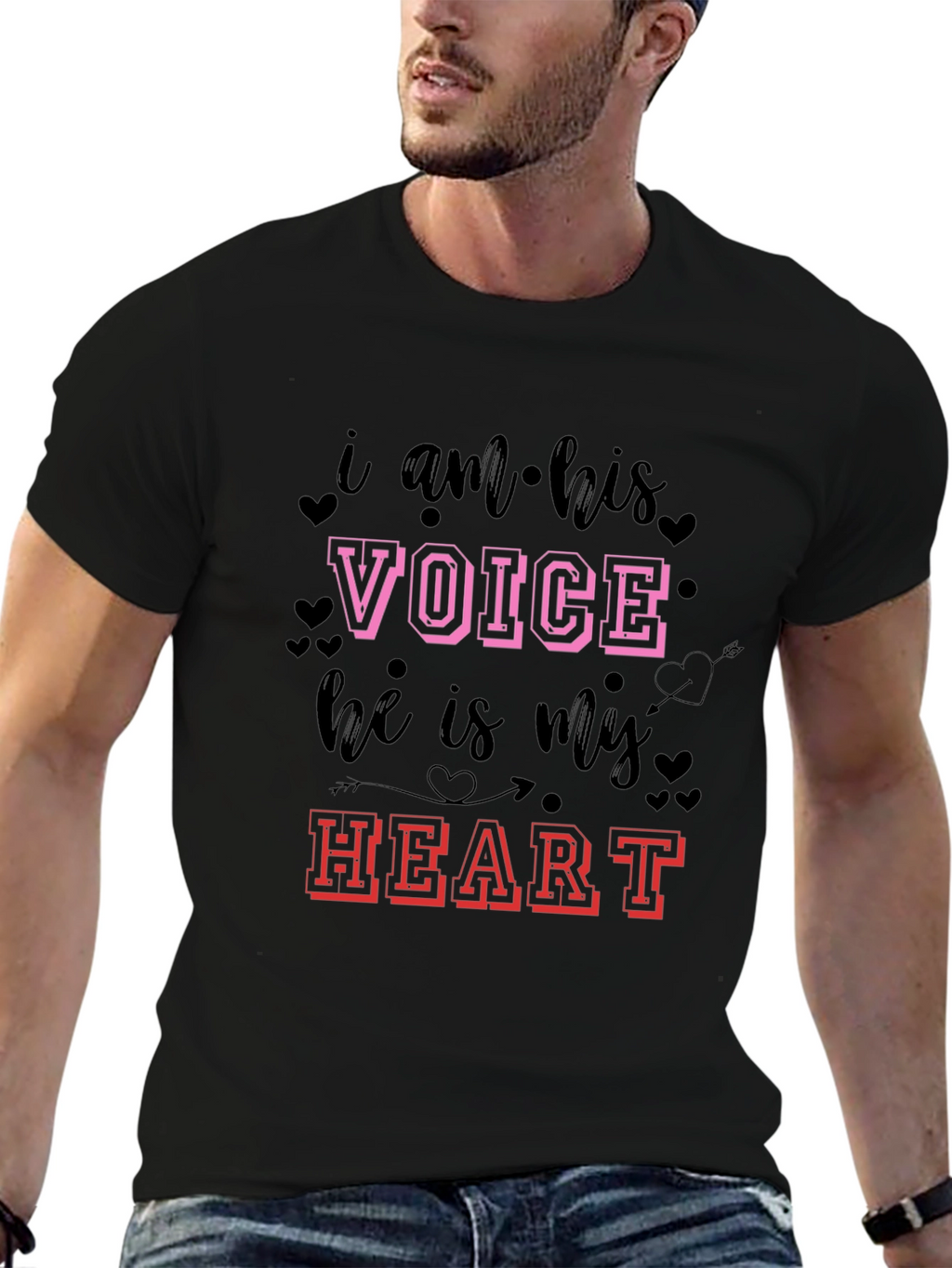 I am his Voice He is my Heart T-Shirt