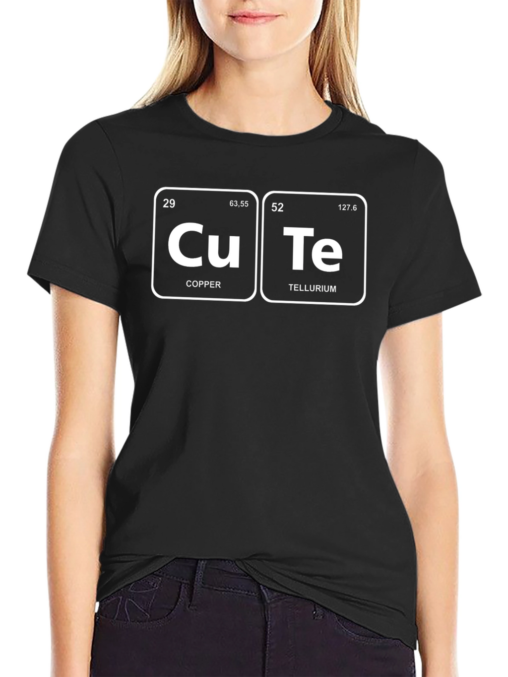 Cute Chemistry T-Shirt - Copper & Tellurium