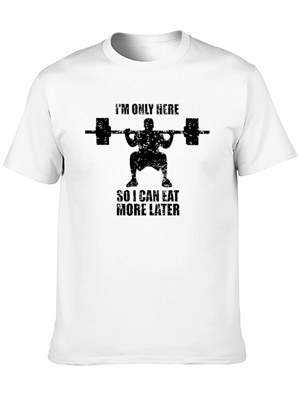 Gym Humor T-Shirt - Eat More Later