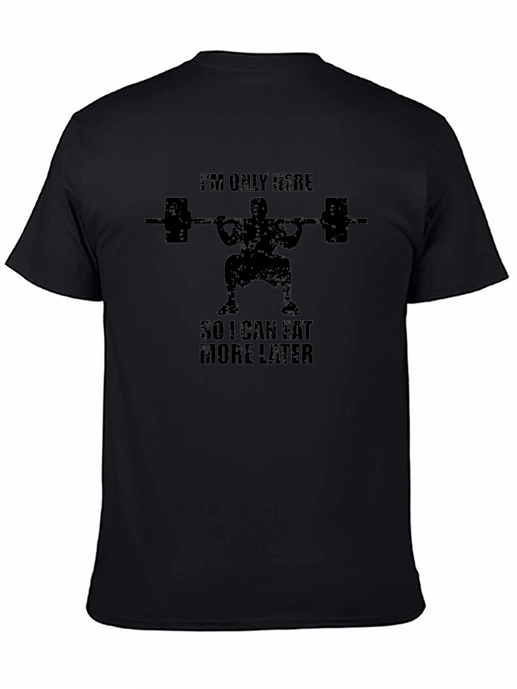 Gym Humor T-Shirt - Eat More Later