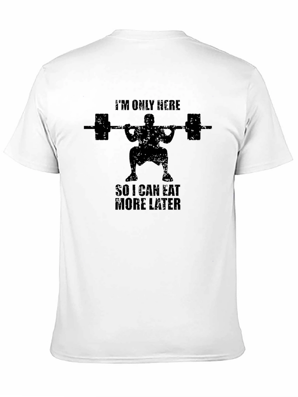 Gym Humor T-Shirt - Eat More Later