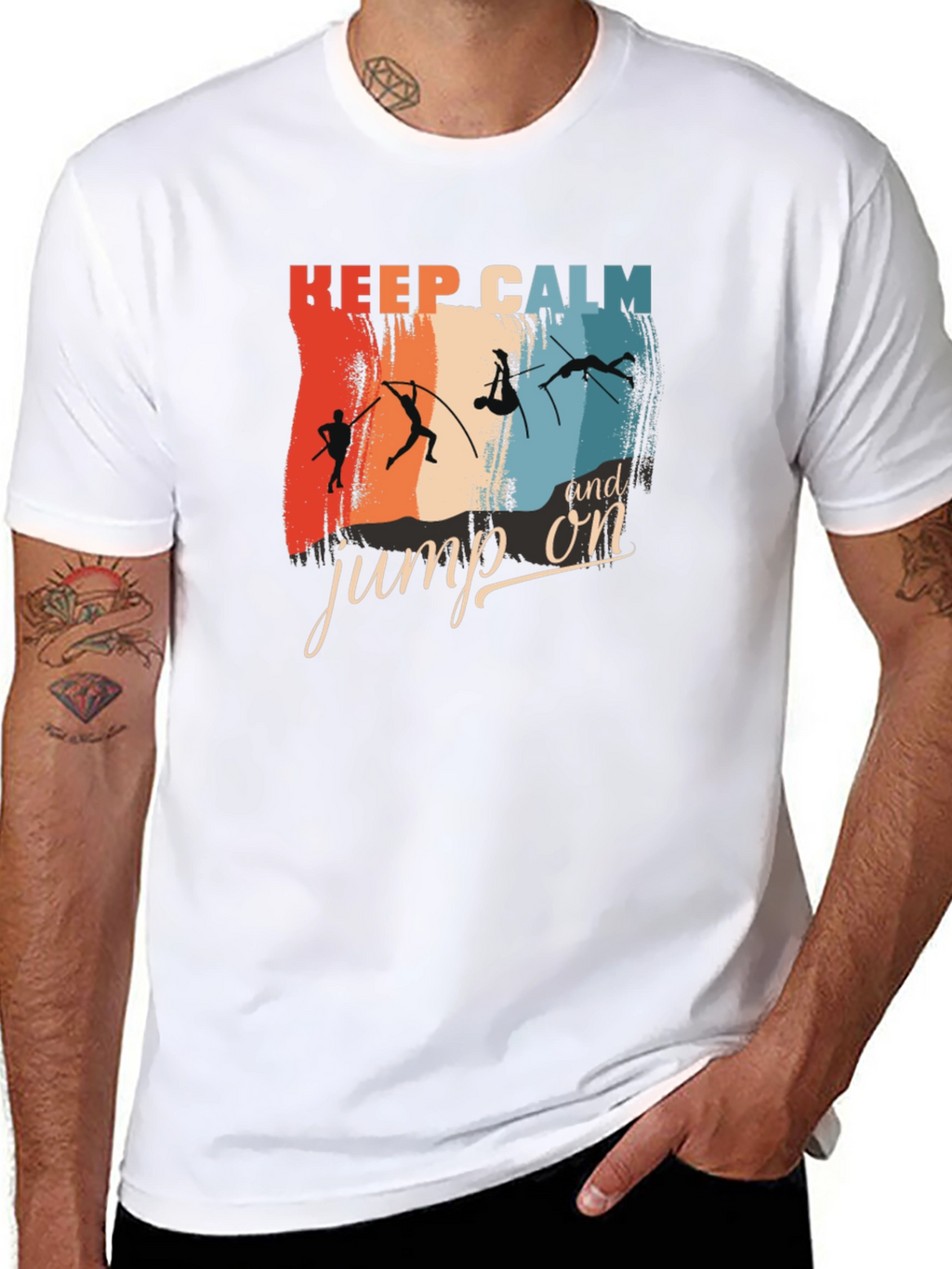 Keep Calm and Jump On T-Shirt