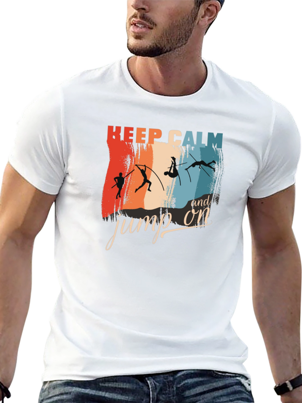 Keep Calm and Jump On T-Shirt