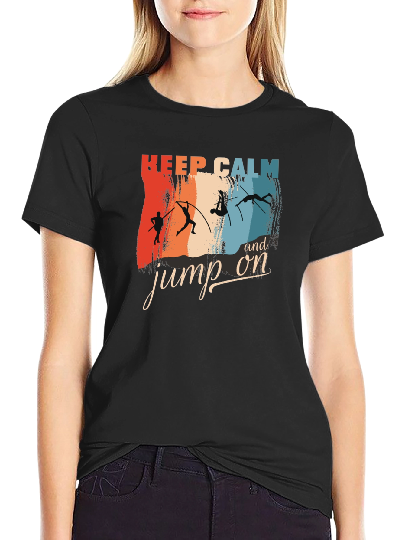 Keep Calm and Jump On T-Shirt