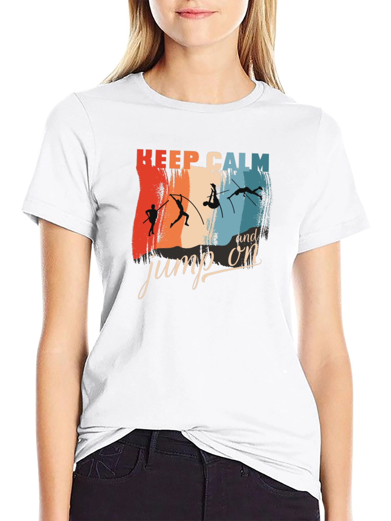 Keep Calm and Jump On T-Shirt