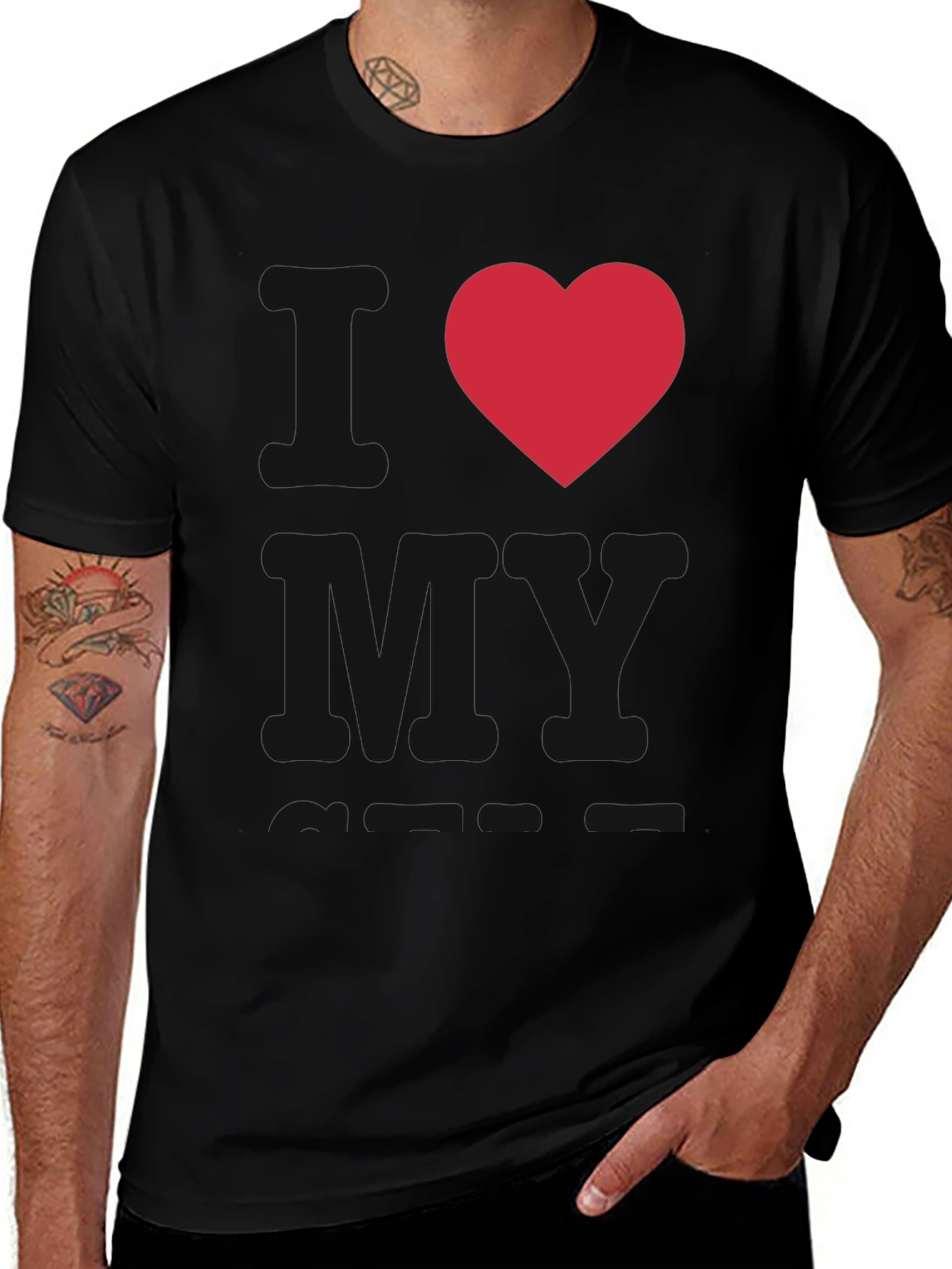 I Heart NY Graphic Tee - Classic Black T-Shirt