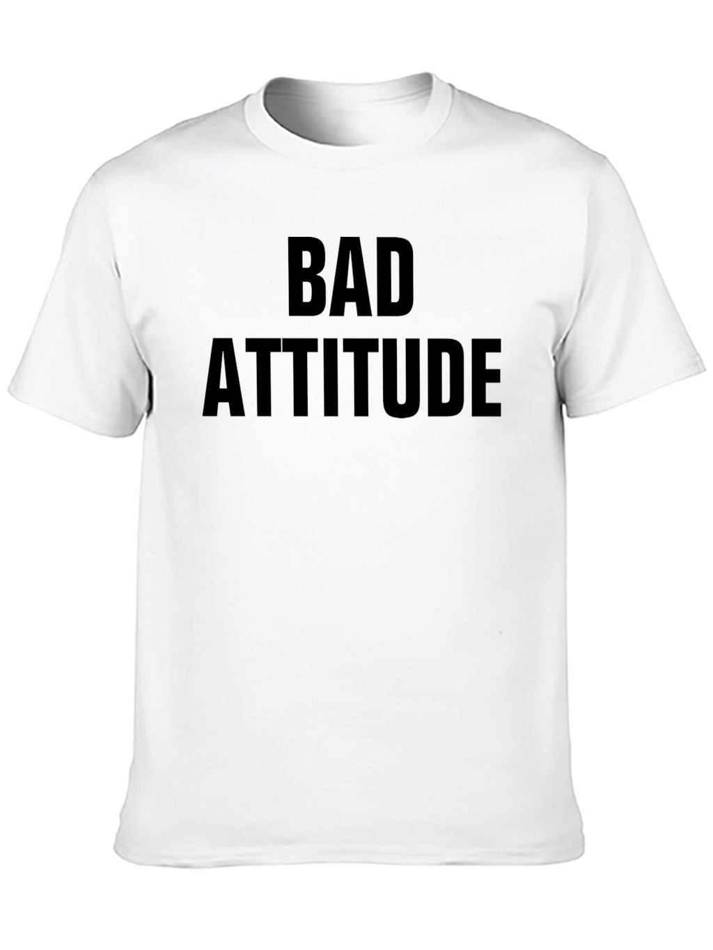 Bad Attitude Graphic Tee - Black