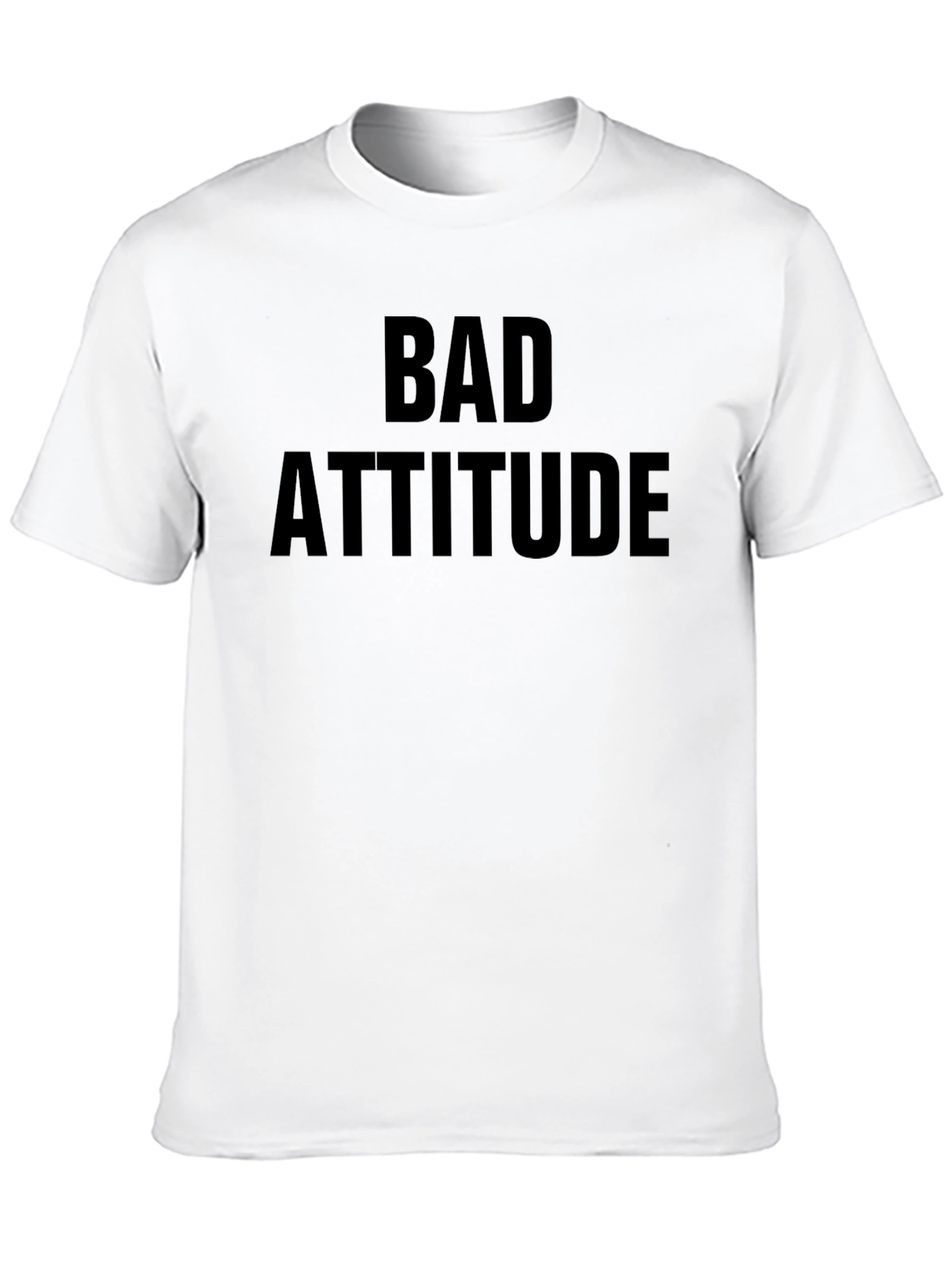 Bad Attitude Graphic Tee - Black