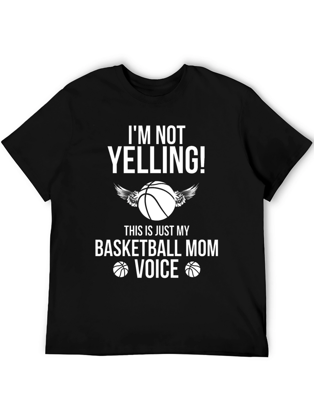 Basketball Mom Voice T-Shirt