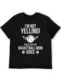Basketball Mom Voice T-Shirt