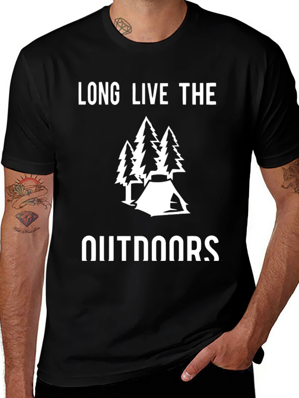 Long Live the Outdoors Camping T-Shirt