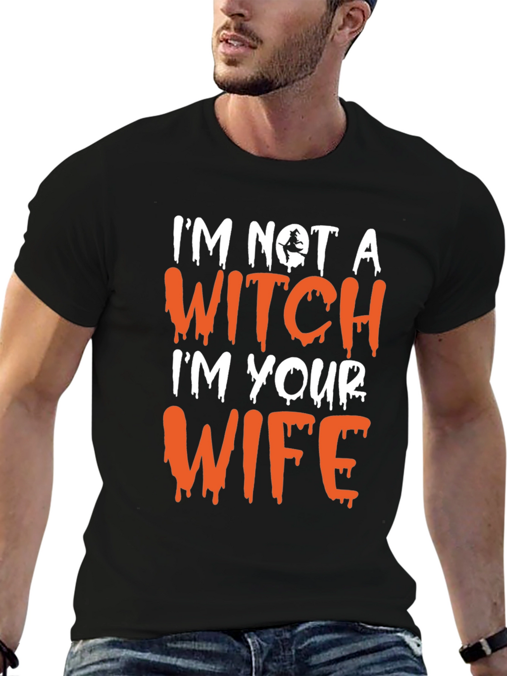 Funny Halloween Wife Graphic Tee