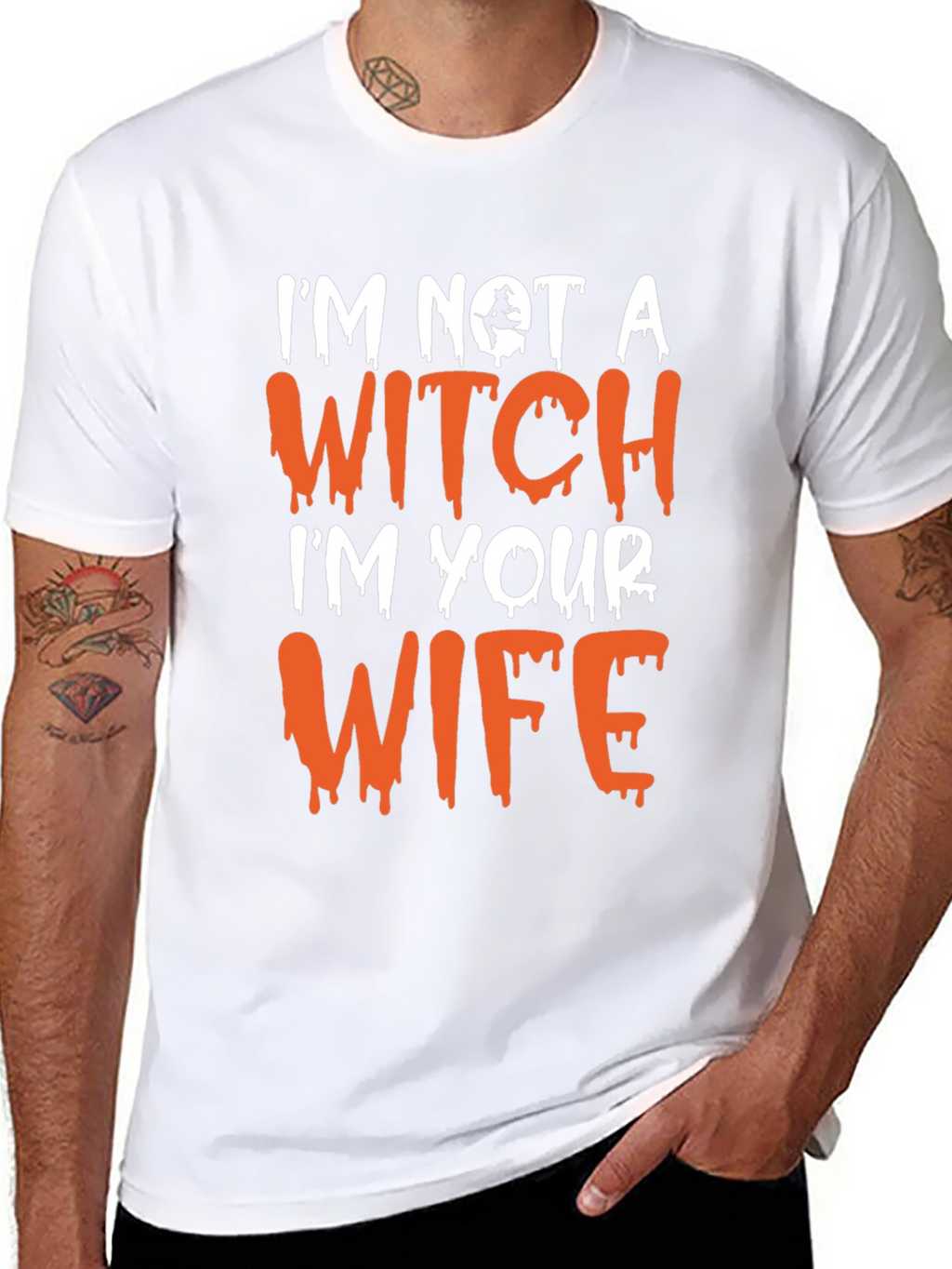 Funny Halloween Wife Graphic Tee
