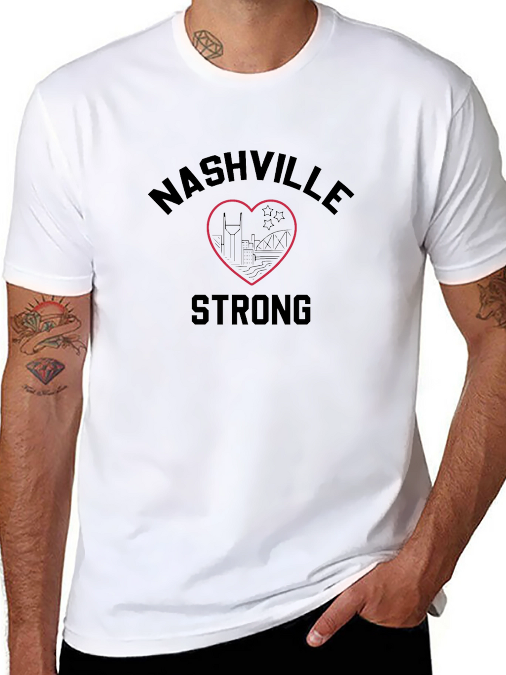 Nashville Strong Graphic Tee