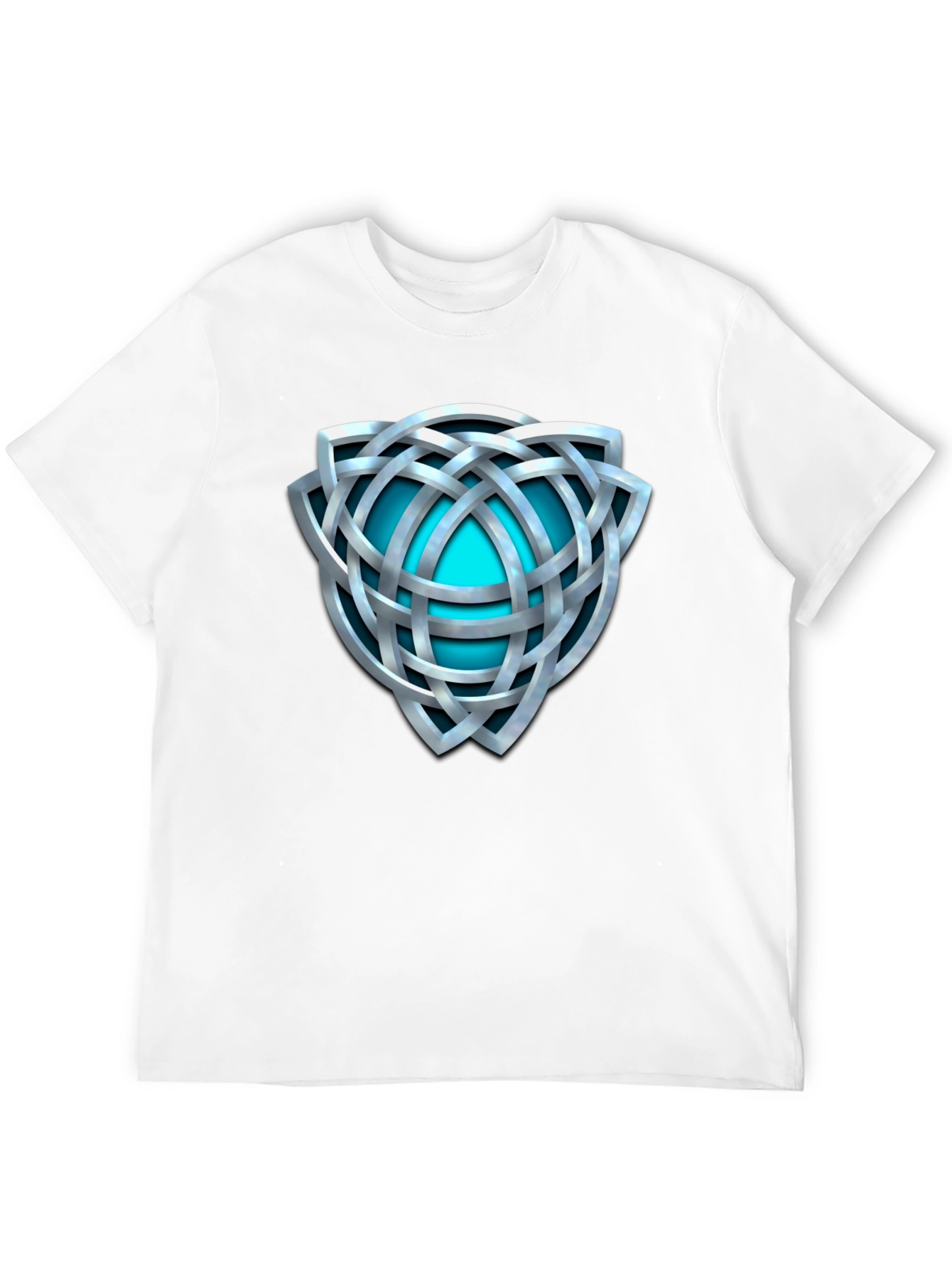 Celtic Knot Graphic Tee - Black