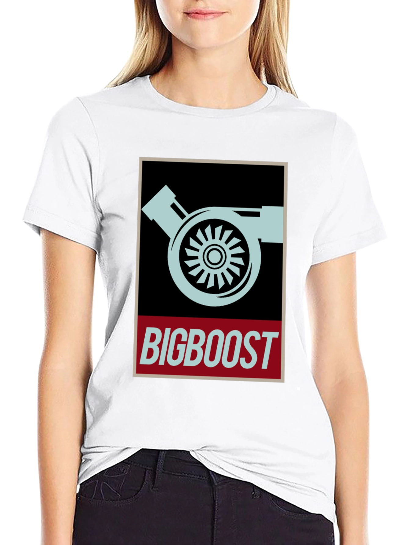 Bigboost Turbo T-Shirt - Cool Automotive Design