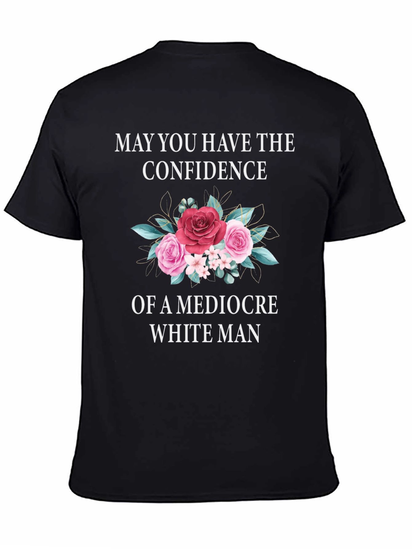 Confidence T-Shirt - Floral Design