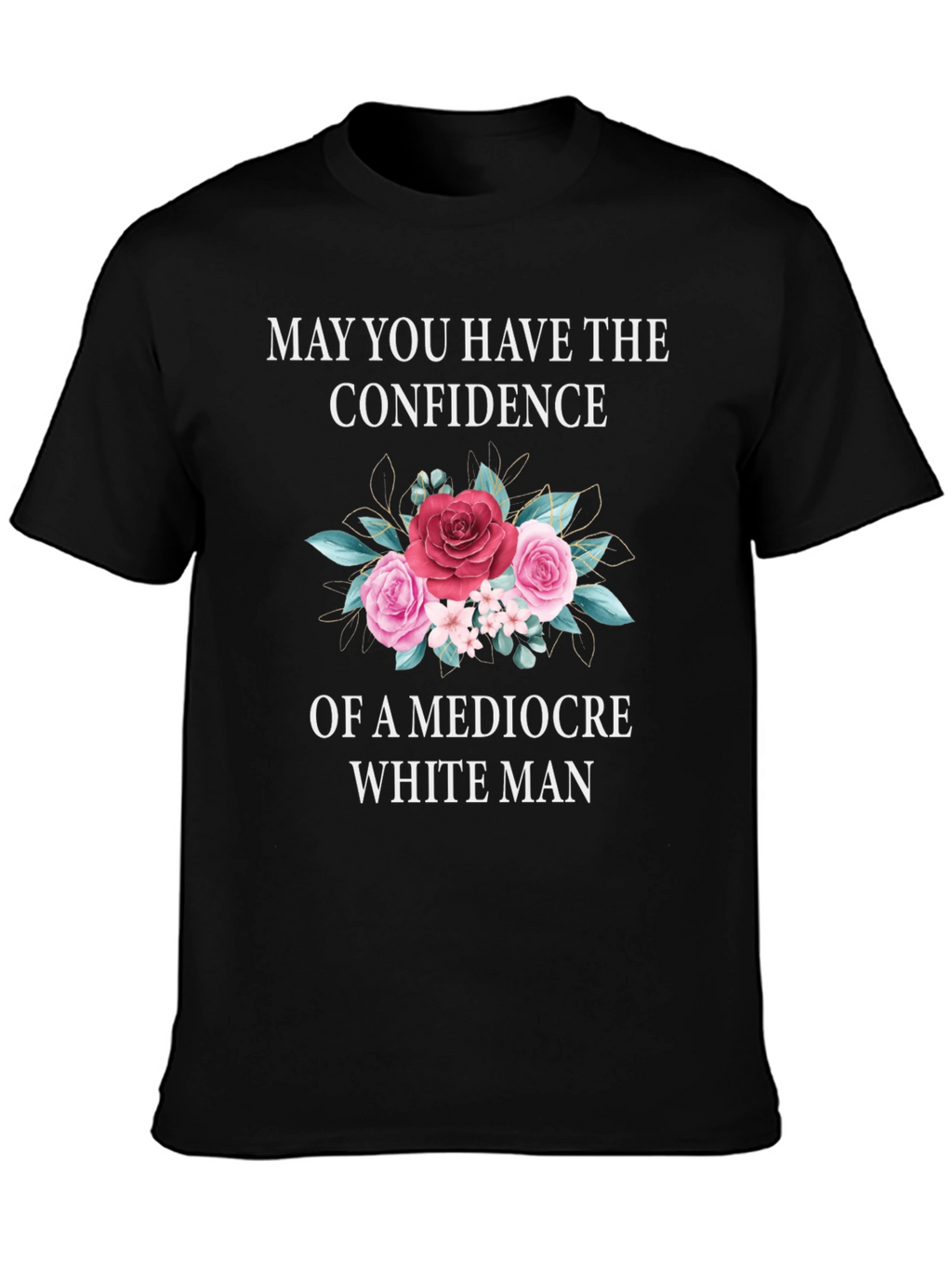 Confidence T-Shirt - Floral Design
