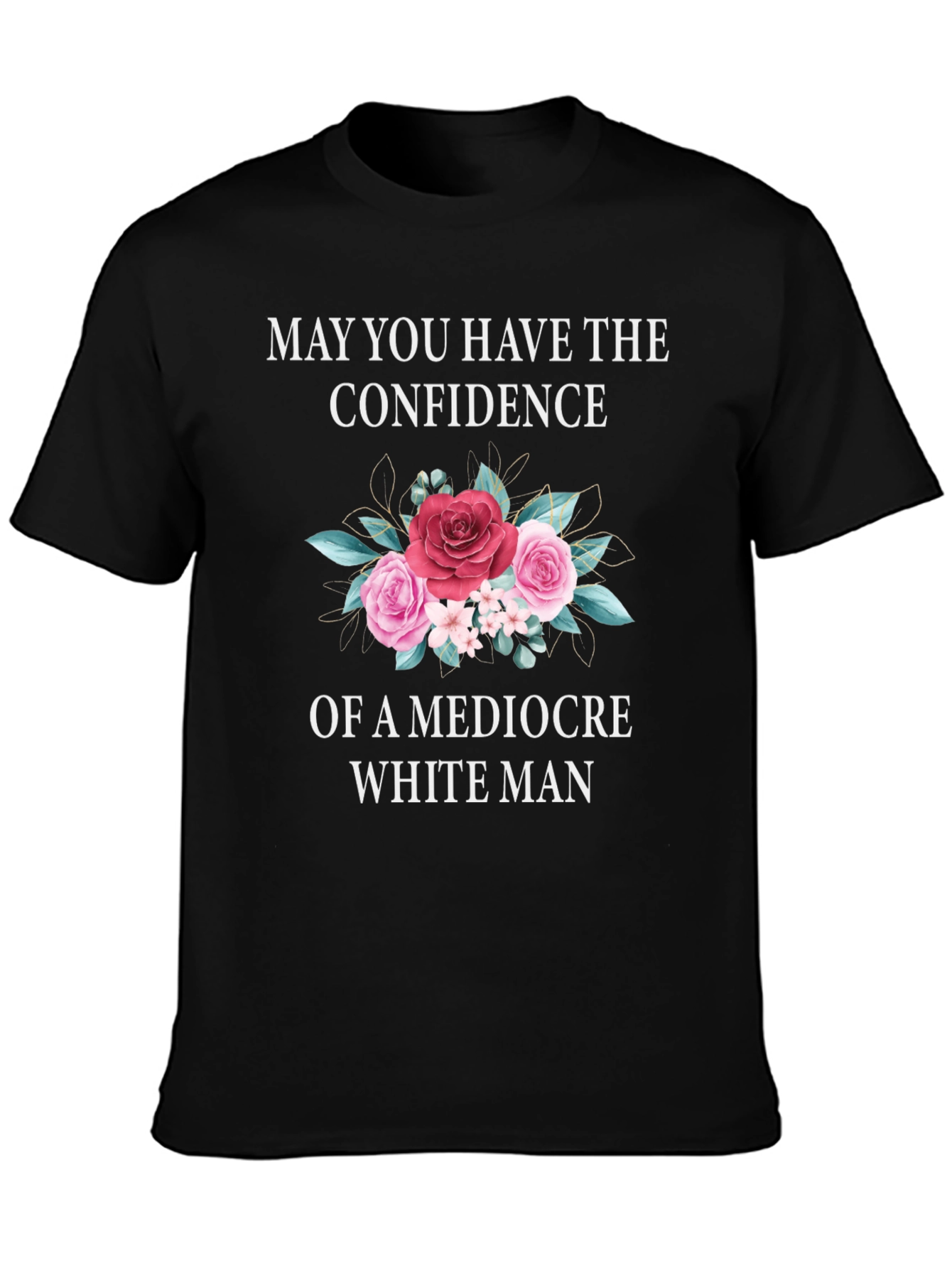 Confidence T-Shirt - Floral Design