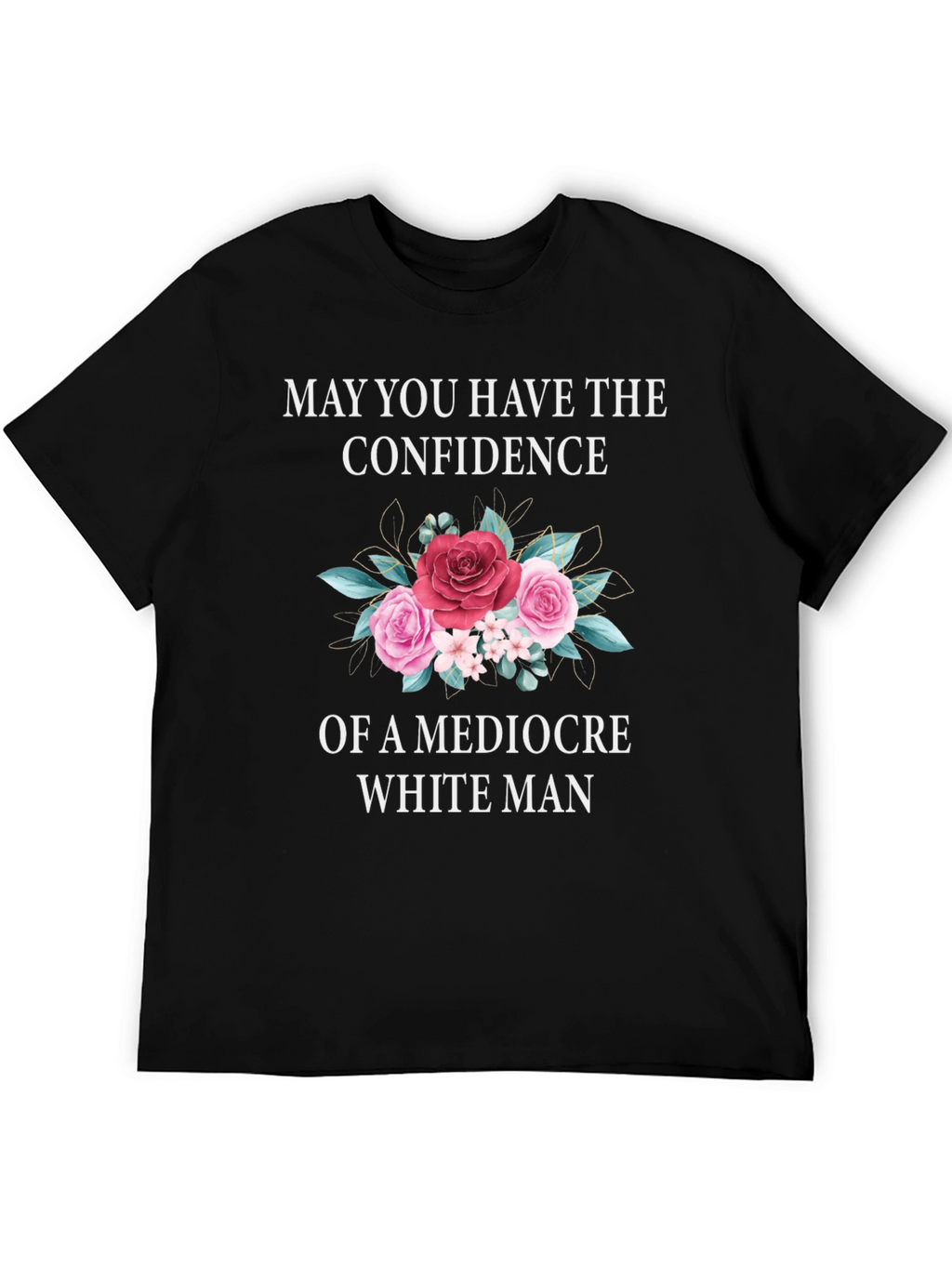 Confidence T-Shirt - Floral Design