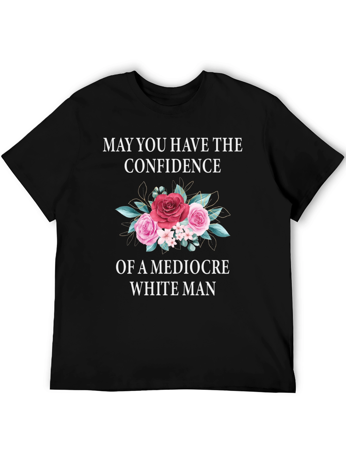 Confidence T-Shirt - Floral Design