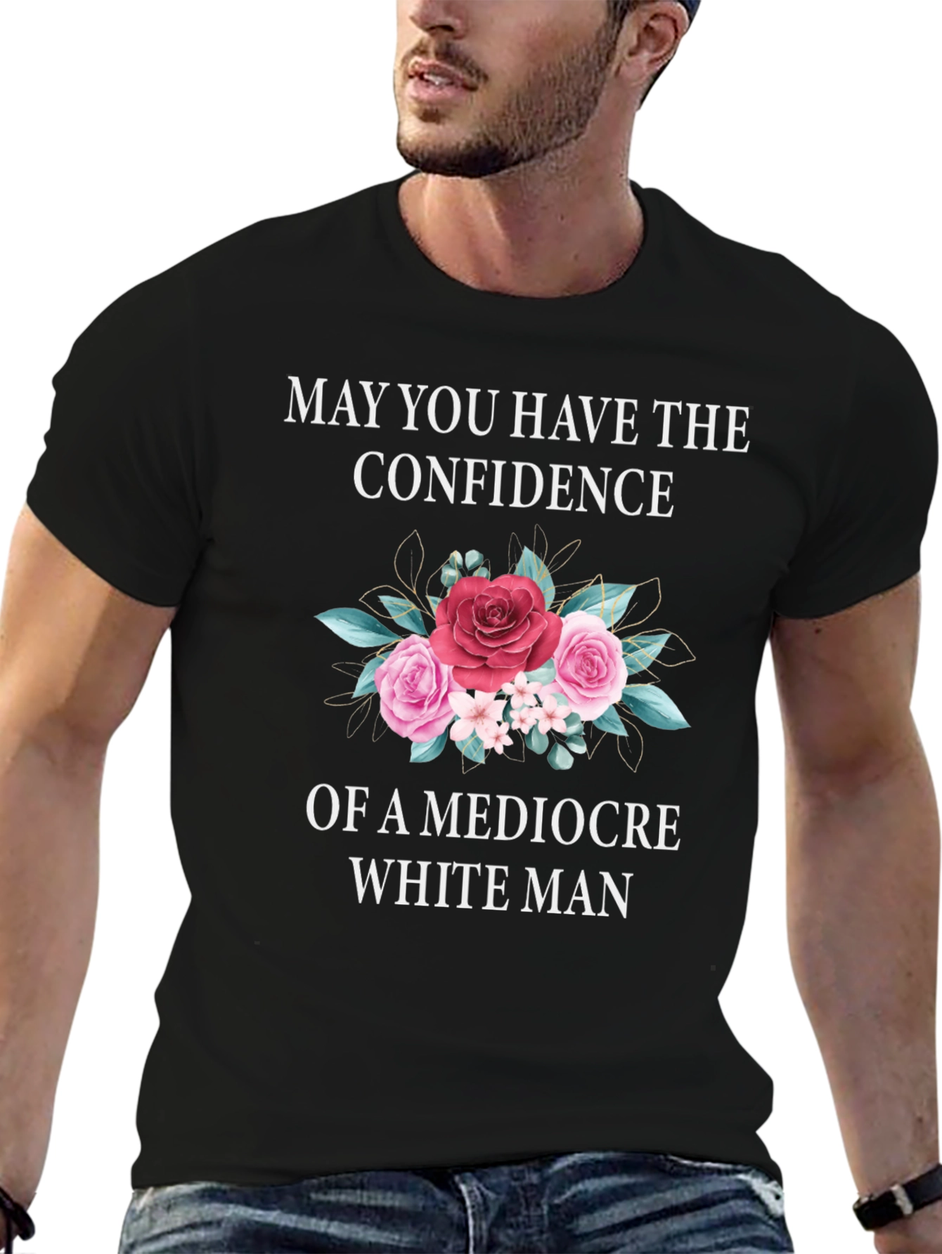 Confidence T-Shirt - Floral Design