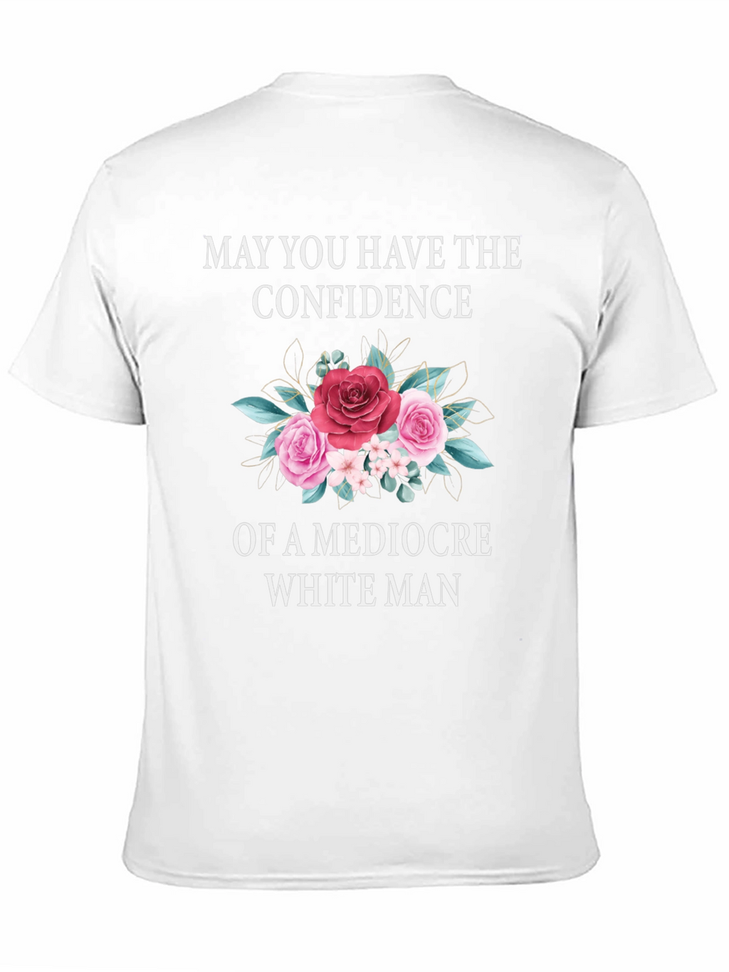 Confidence T-Shirt - Floral Design