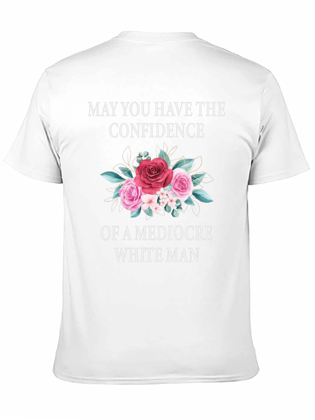 Confidence T-Shirt - Floral Design