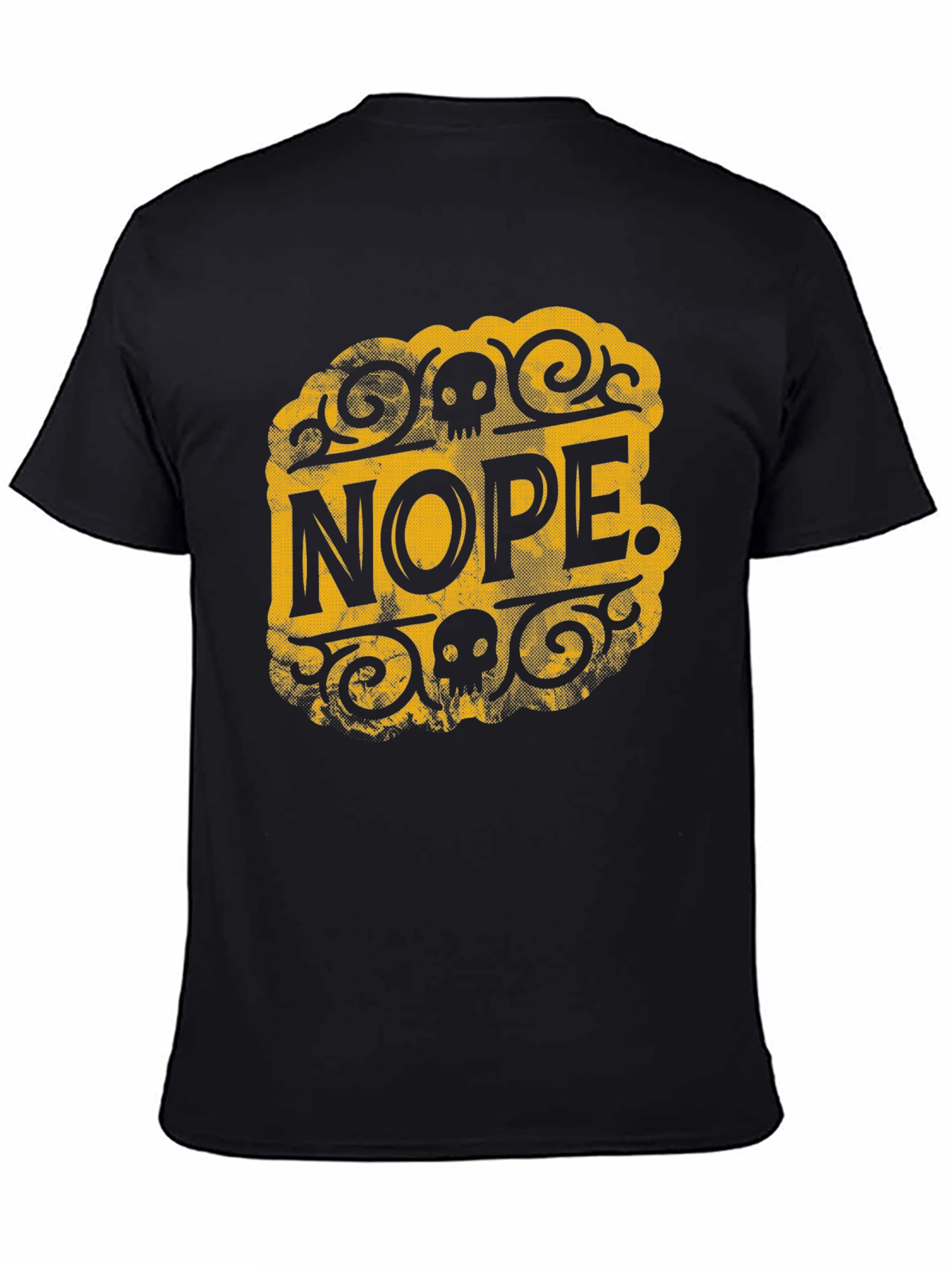Nope. T-Shirt - Graphic Tee - Black
