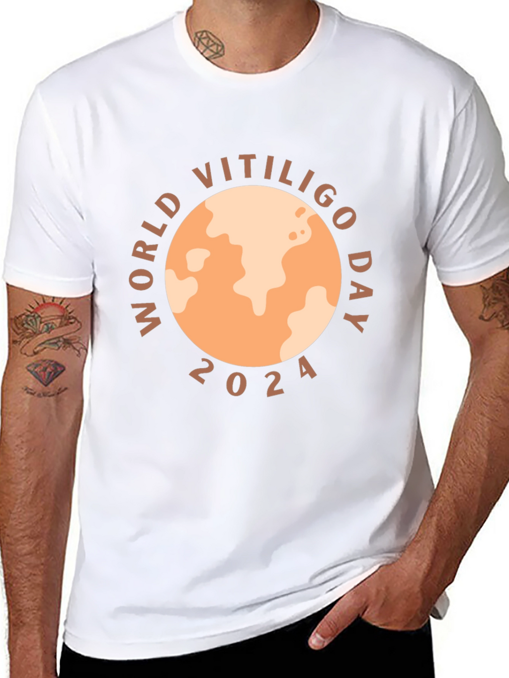 World Vitiligo Day 2024 Awareness T-Shirt