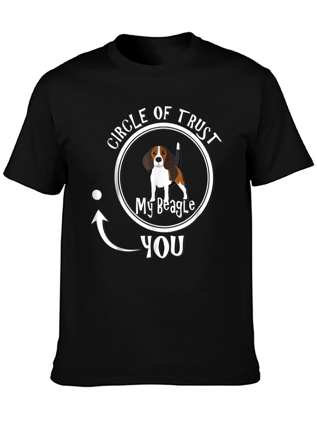 Circle of Trust Beagle T-Shirt – Funny Dog Lover Tee