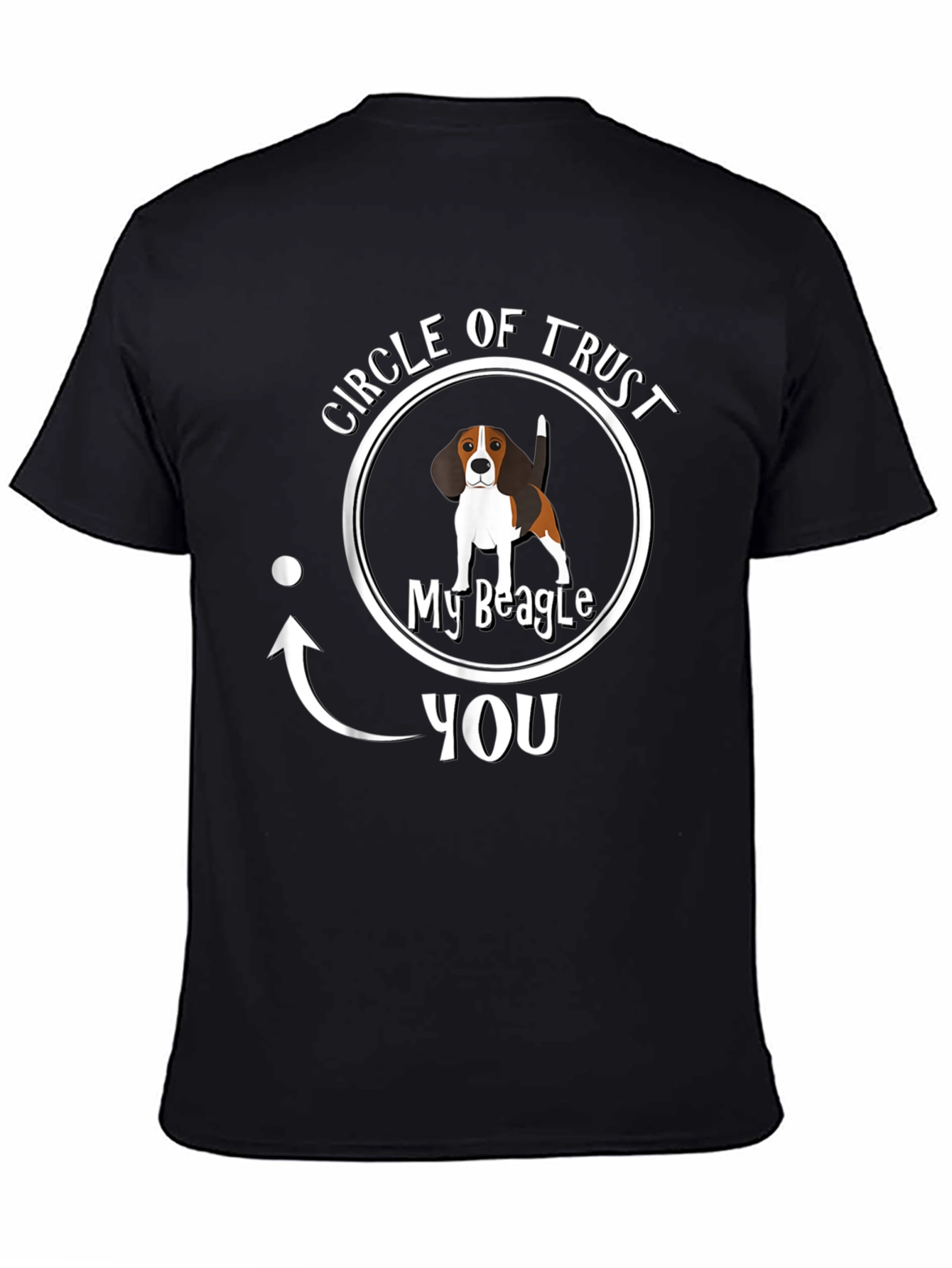 Circle of Trust Beagle T-Shirt – Funny Dog Lover Tee