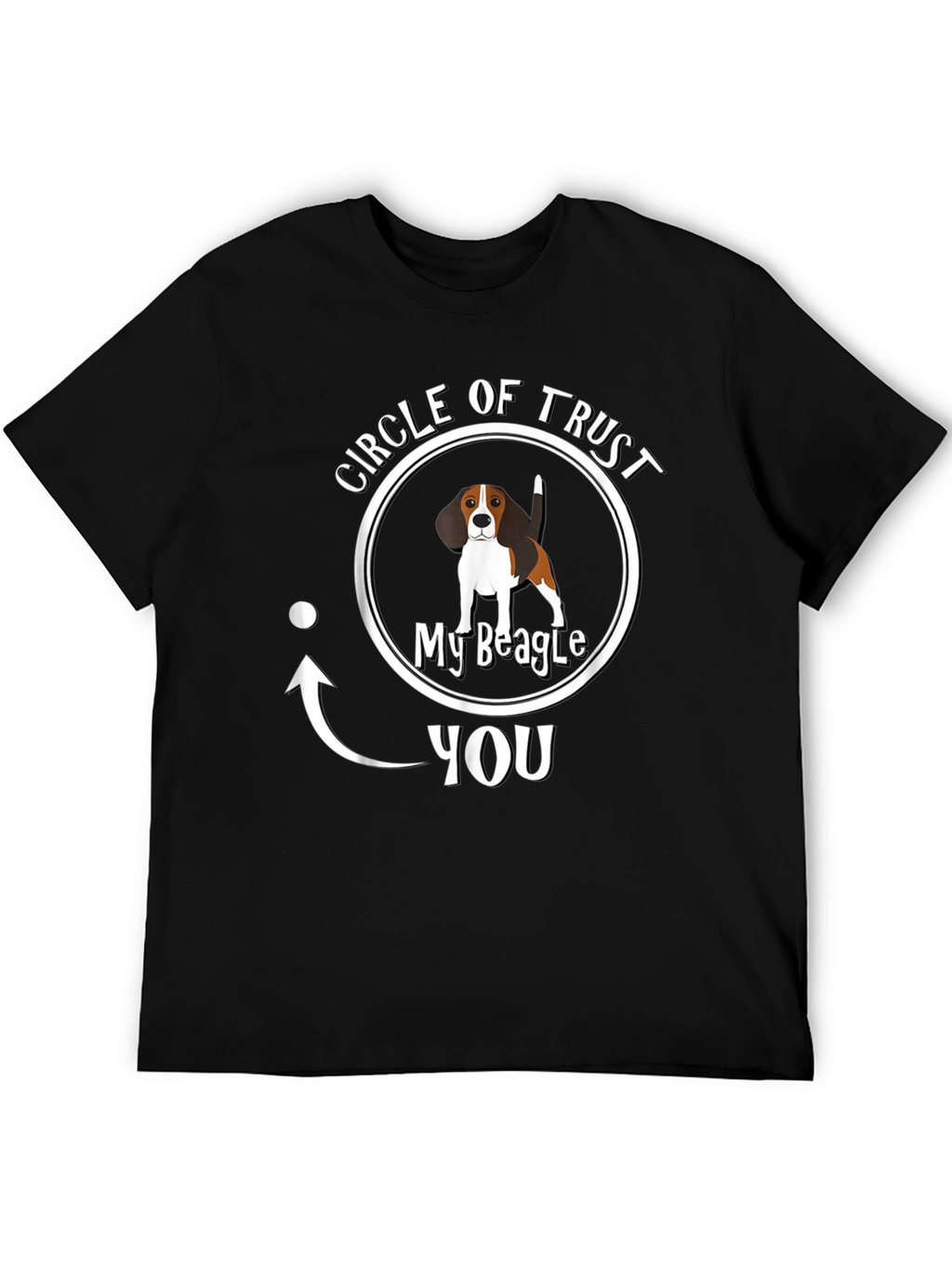 Circle of Trust Beagle T-Shirt – Funny Dog Lover Tee