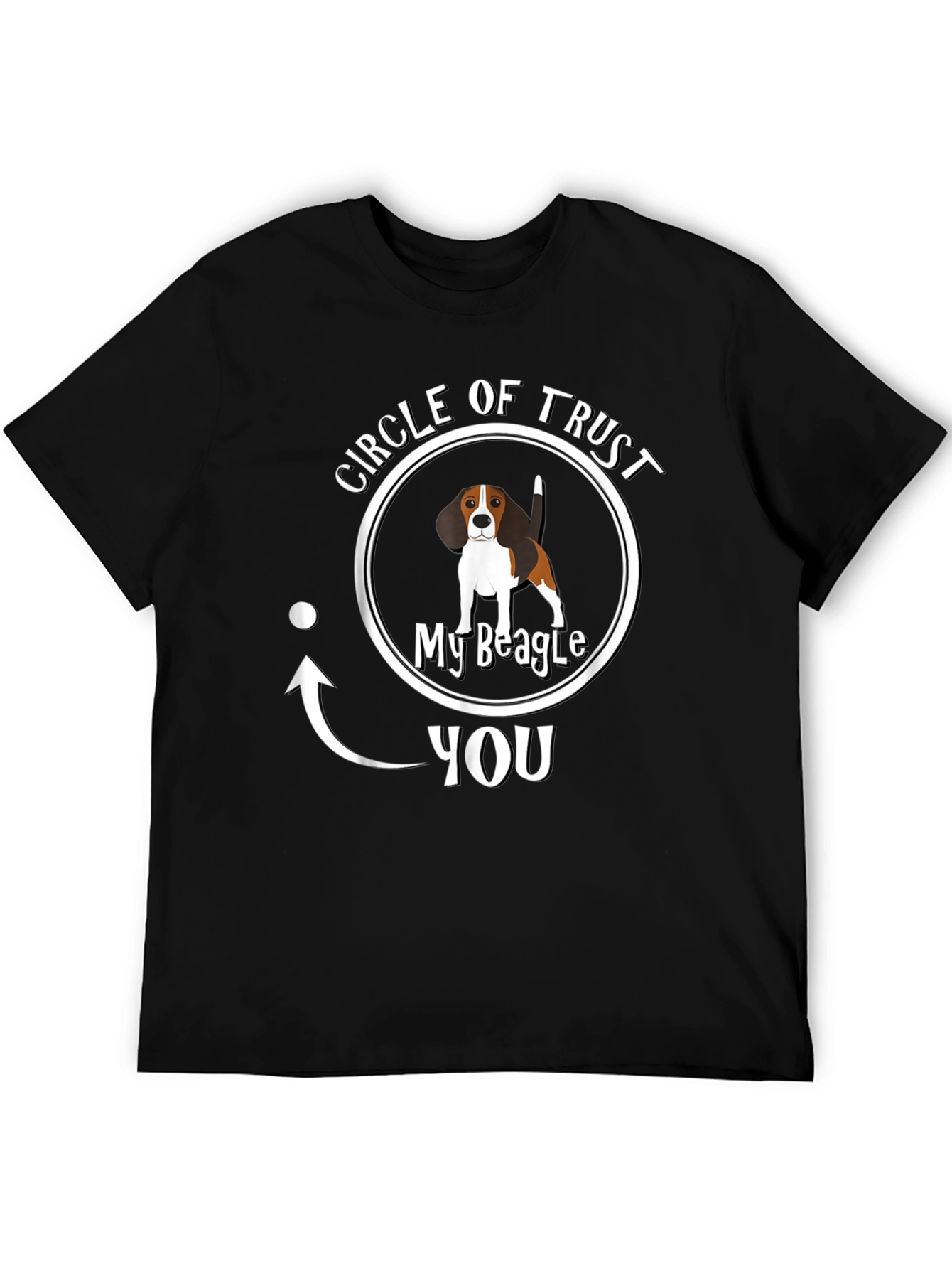 Circle of Trust Beagle T-Shirt – Funny Dog Lover Tee