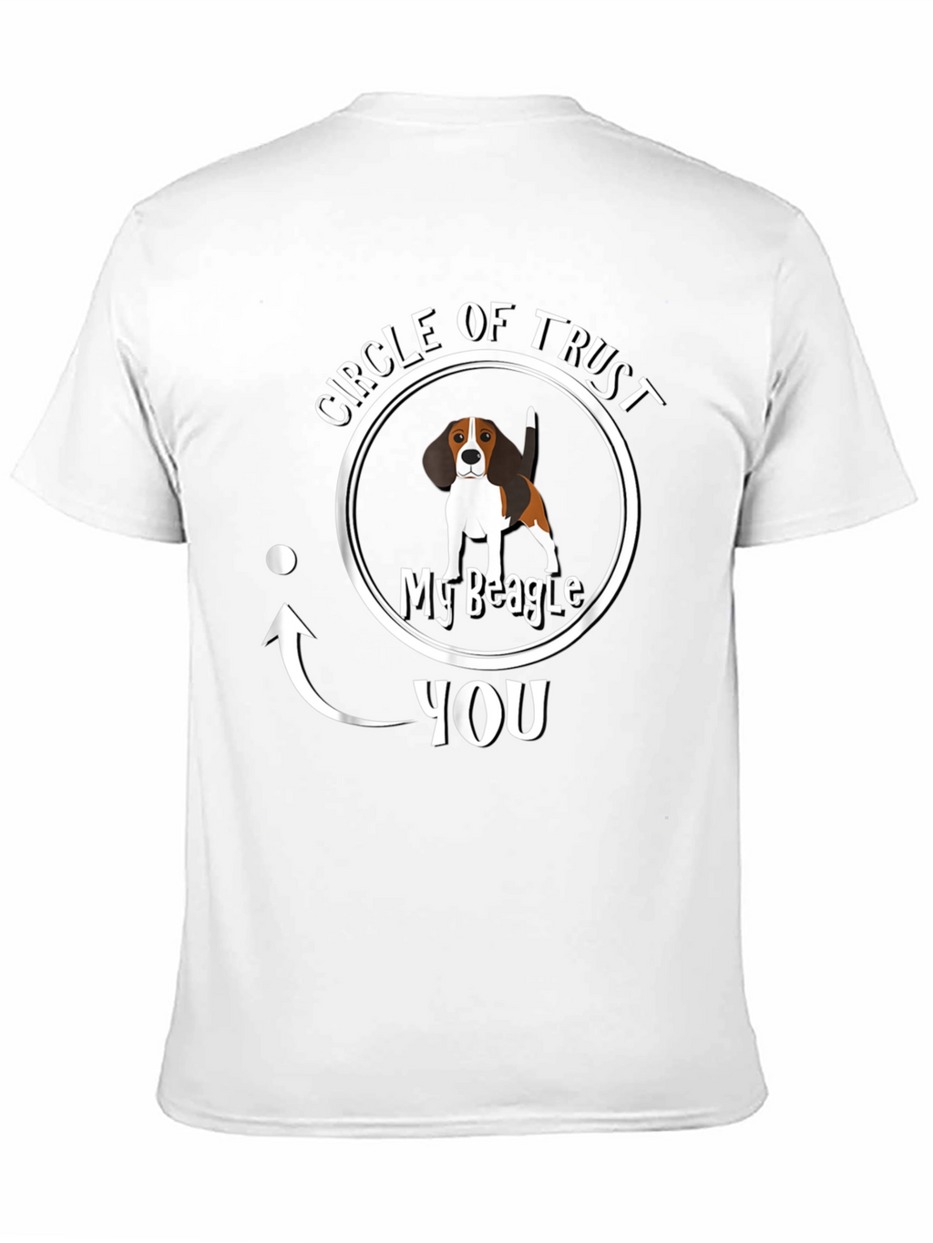 Circle of Trust Beagle T-Shirt – Funny Dog Lover Tee