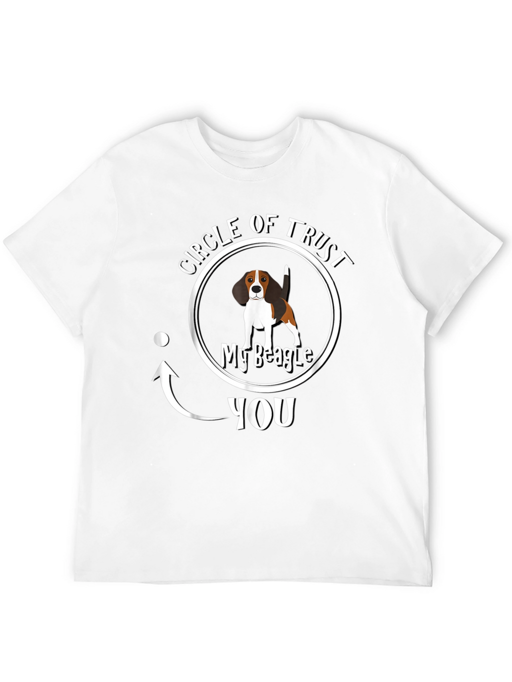 Circle of Trust Beagle T-Shirt – Funny Dog Lover Tee