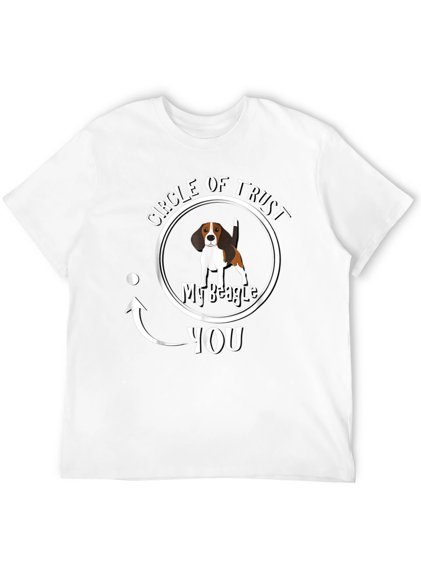 Circle of Trust Beagle T-Shirt – Funny Dog Lover Tee