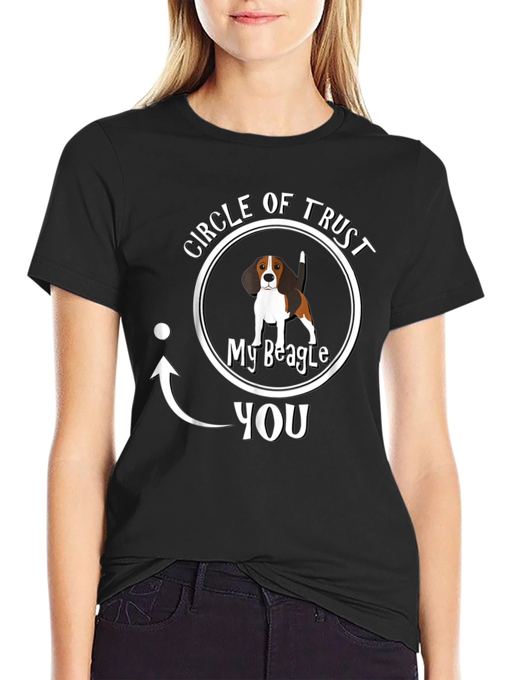 Circle of Trust Beagle T-Shirt – Funny Dog Lover Tee